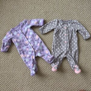 Fleece One Piece Footies Bundle